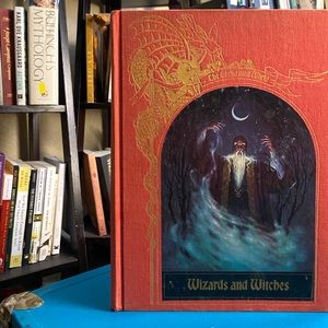 Vintage 1984 Wizards and Witches Book